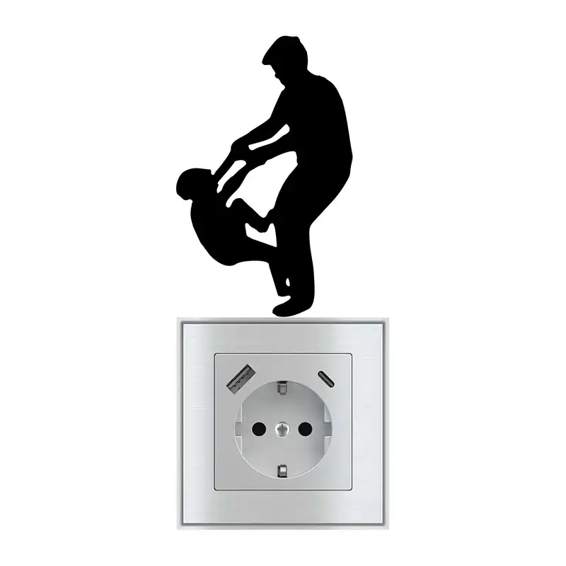 استیکر کلید و پریز کد ST-2