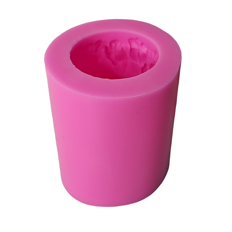 قالب شمع مدل باغ گل مارسلا طرح گل پایین کد C 08CM