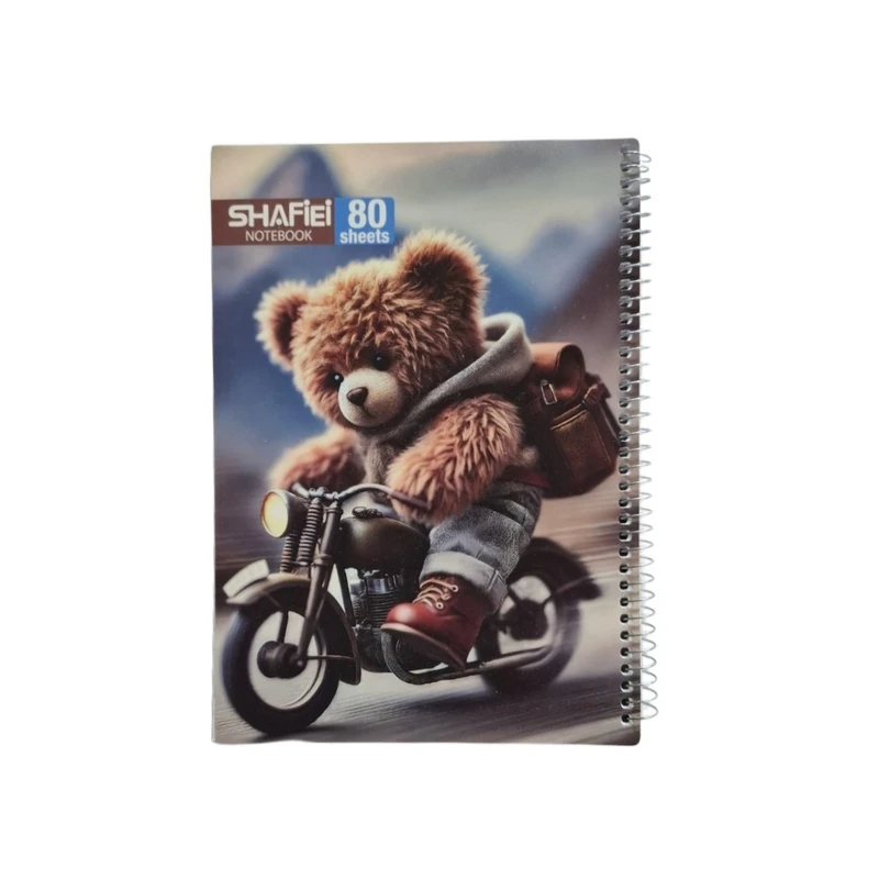 دفتر مشق 80 برگ شفیعی مدل faz کد 207