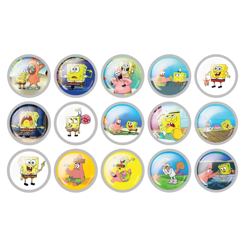 پیکسل مدل باب اسفنجی کد 04 بسته 15 عددی