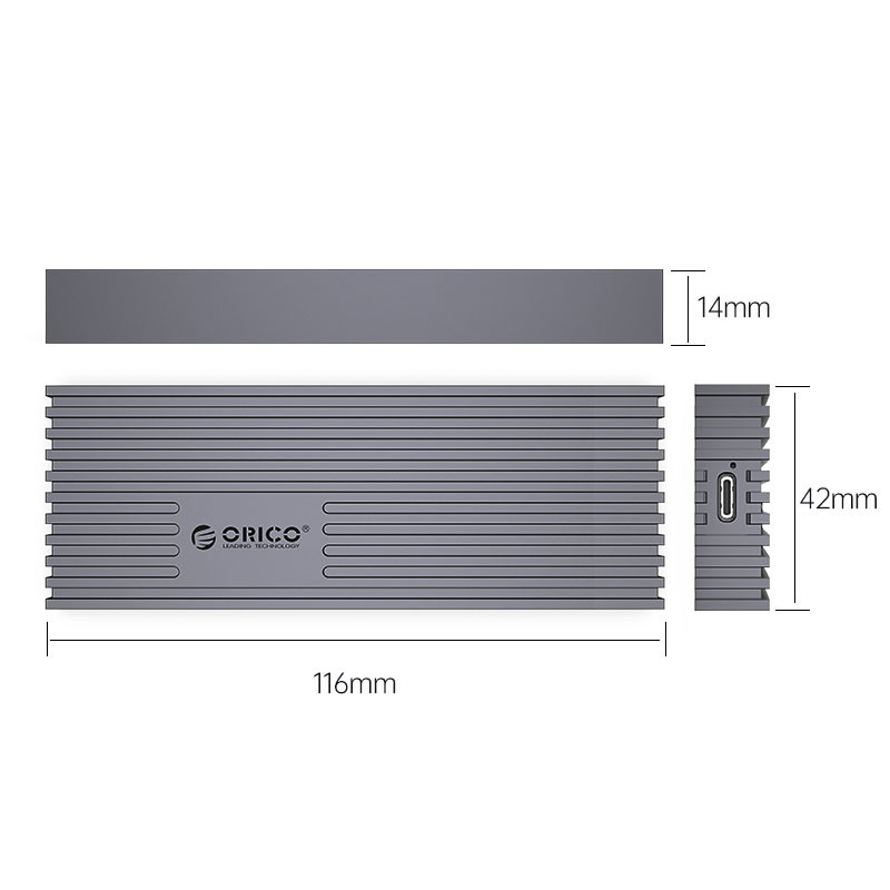 قاب M.2 NVMe SSD 20GB اوریکو مدل M233C3-G4