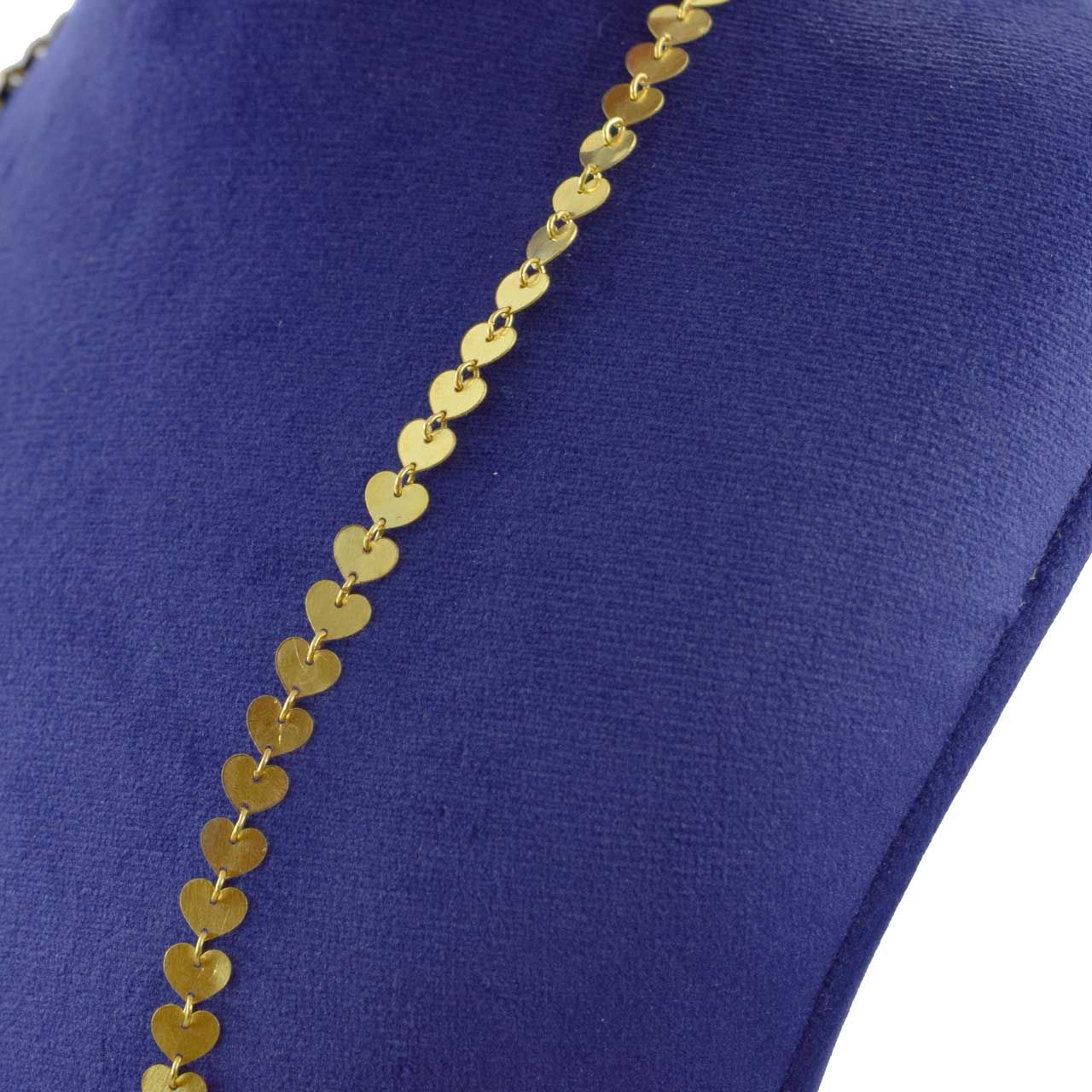گردنبند طلا 18 عیار زنانه کانیار گالری طرح قلب کد 187 -  - 4