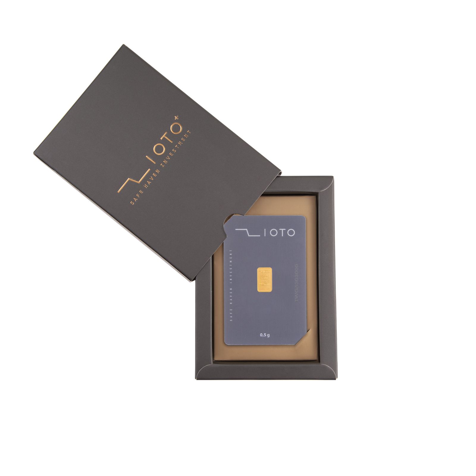 شمش طلا 24 عیار زیوتو مدل zz0.5 -  - 2