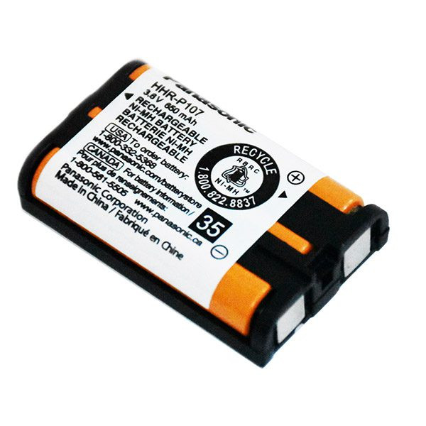 باتری تلفن بی سیم پاناسونیک مدل A/1B GGR-p107 بسته 6 عددی