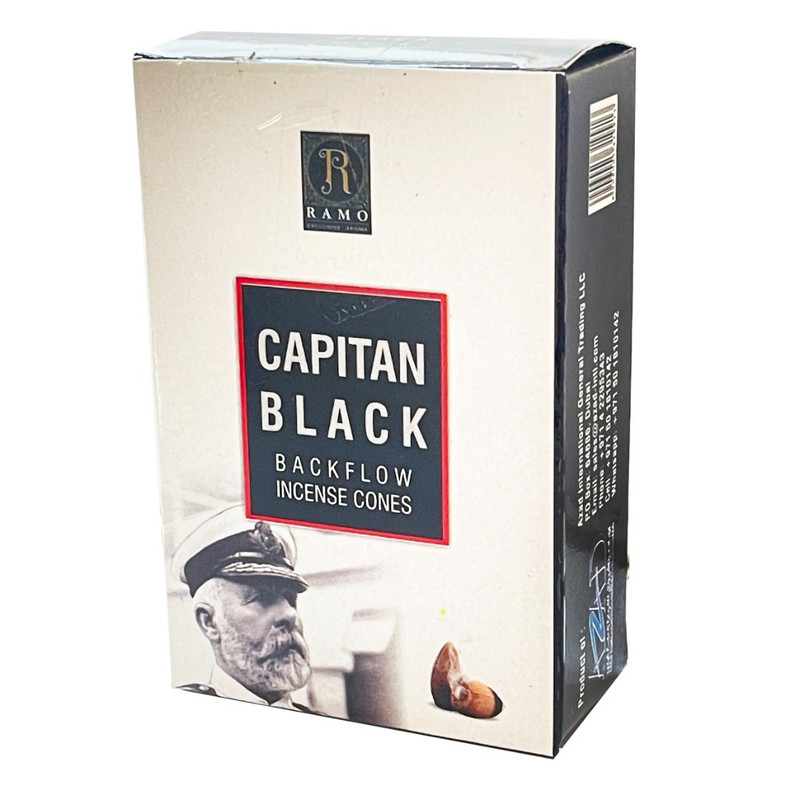 عود رامو مدل آبشاری طرح CAPITAN BLACK عود رامو مدل آبشاری طرح CAPITAN BLACK