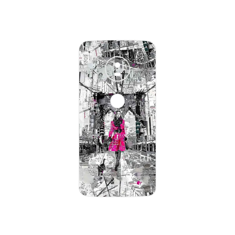 برچسب پوششی ماهوت مدل Collage of Catwalk Bridge مناسب برای گوشی موبایل موتورولا Moto G5