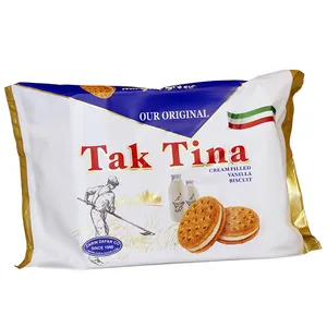 بیسکویت کرم دار پرتقالی تک تینا - 400 گرم