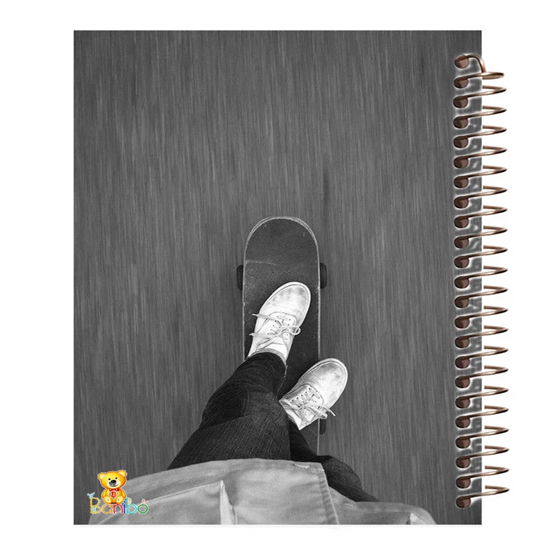 دفتر نقاشی 100 برگ سیمی بانیبو مدل اسکیت کد 3973