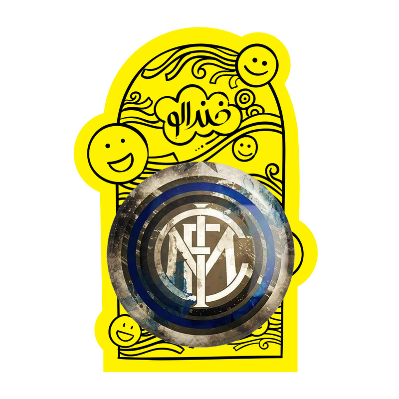 آینه جیبی خندالو طرح باشگاه اینترمیلان Inter Milan مدل تاشو کد 1987 آینه جیبی خندالو طرح باشگاه اینترمیلان Inter Milan مدل تاشو کد 1987