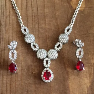 نیم ست نقره زنانه کد 2053