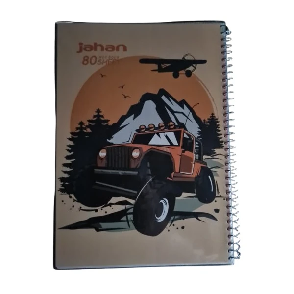 دفتر مشق 80 برگ جهان کد 781