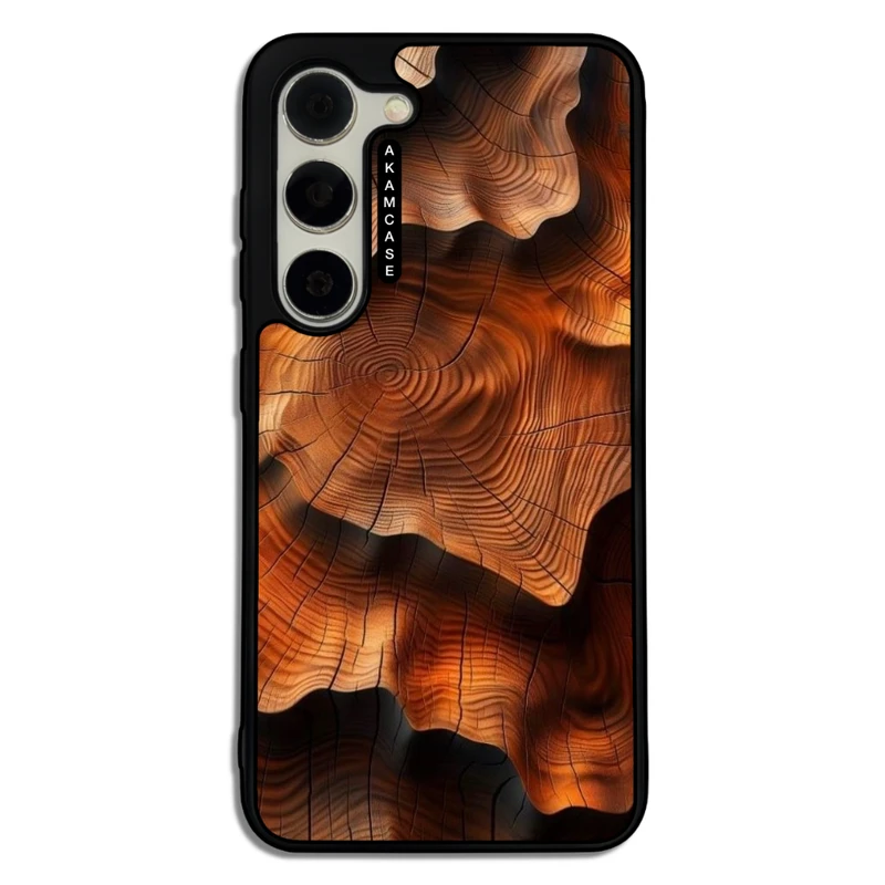 کاور آکام مدل AMC-WSGS23-WOOD-9 مناسب برای گوشی موبایل سامسونگ Galaxy S23