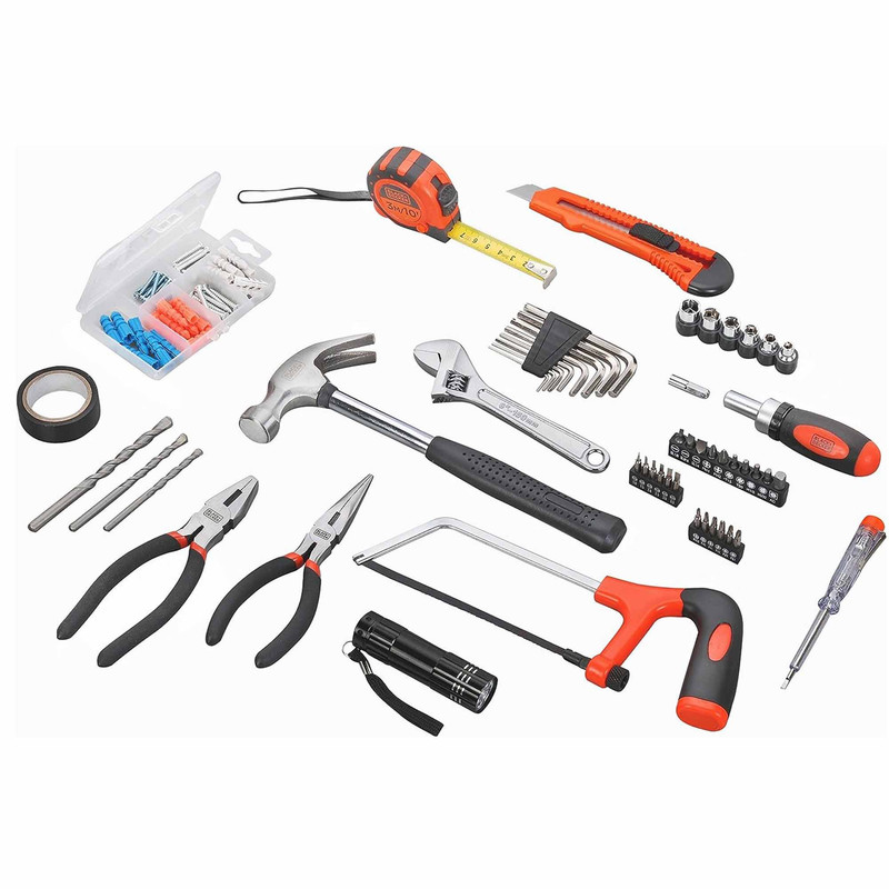 مجموعه ابزار دستی 108 عددی بلک اند دکر مدل BMT108C