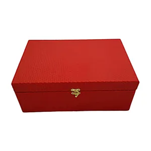 جعبه هدیه چرمی دلم خواست باکس مدل سوپر لاکچری کد r11