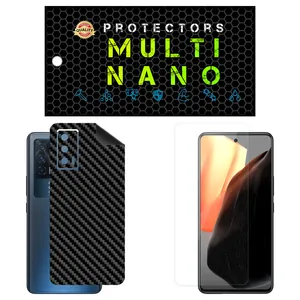 Multi Nano X-SFC Screen Protector For Vivo iQOO 7 India with back skin