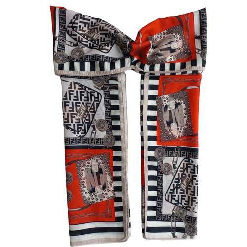 شال زنانه فندی مدل نخی