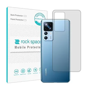 Transparent Rockspace HyGEL model phone back protector suitable for Xiaomi 12T Pro mobile phone