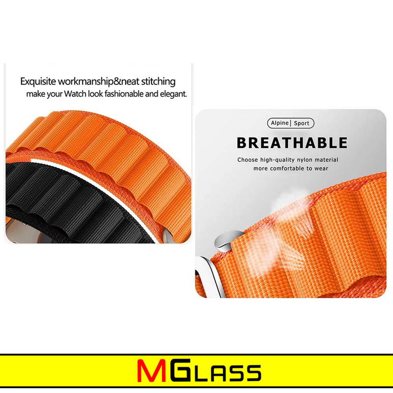 بند ام‌گلس مدل Alpine-MG-TW مناسب برای ساعت هوشمند ایمیکی SF1E