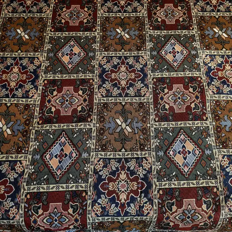 پارچه روفرشی مدل جاجیم کد J-B