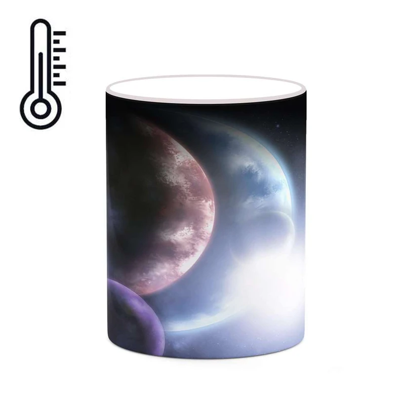 ماگ حرارتی کاکتی مدل فضا و کهکشان کد mgh19989