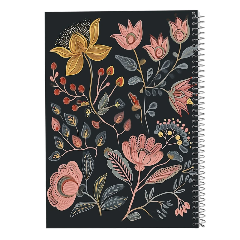 دفتر شطرنجی 50 برگ مدوپد مدل گل کد DF13949