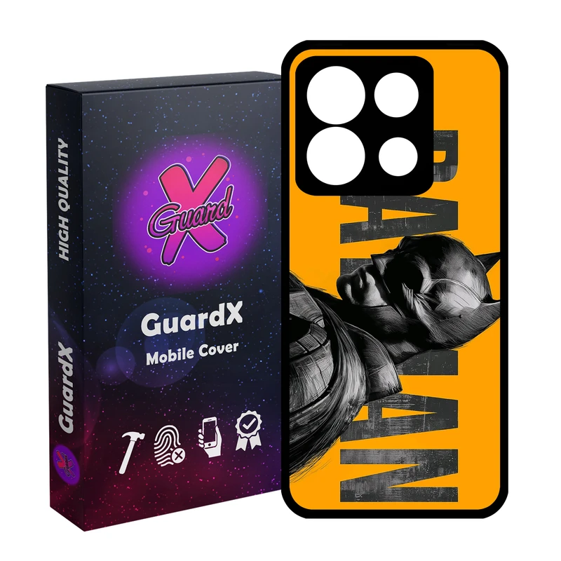 کاور گارد ایکس طرح Batman مدل 11076 مناسب برای گوشی موبایل شیائومی Poco X6 5G / Note 13 Pro 5G