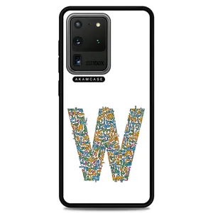 AKAM AMC-WSGS20U-ALPHADOODLEBET-23 Cover For Samsung Galaxy S20 Ultra