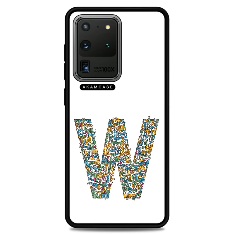 کاور آکام مدل AMC-WSGS20U-ALPHADOODLEBET-23 مناسب برای گوشی موبایل سامسونگ Galaxy S20 Ultra