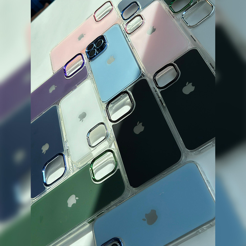 کاور مدل Pir Skin مناسب برای گوشی موبایل اپل iPhone 15 Pro Max به همراه محافظ لنز