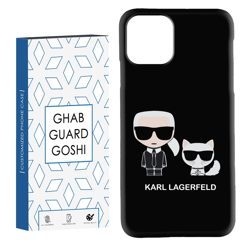کاور قاب گارد گوشی طرح karl کد Dimo-042 مناسب برای گوشی موبایل اپل  IPHONE 11 PRO MAX