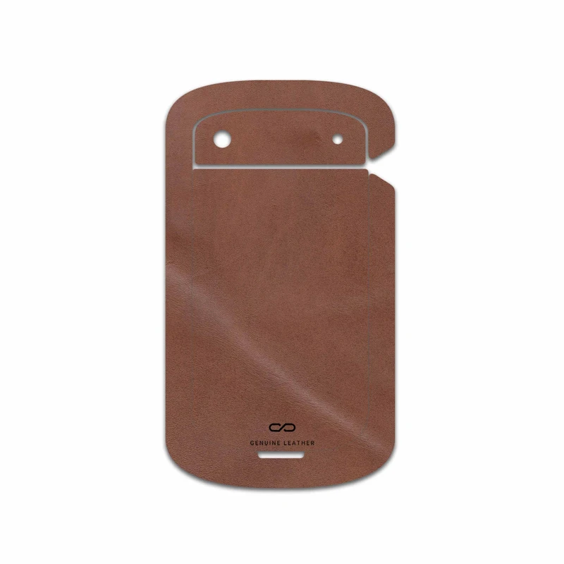 برچسب پوششی ماهوت مدل Matte-Natural-Leather مناسب برای گوشی موبایل بلک بری Bold Touch 9900