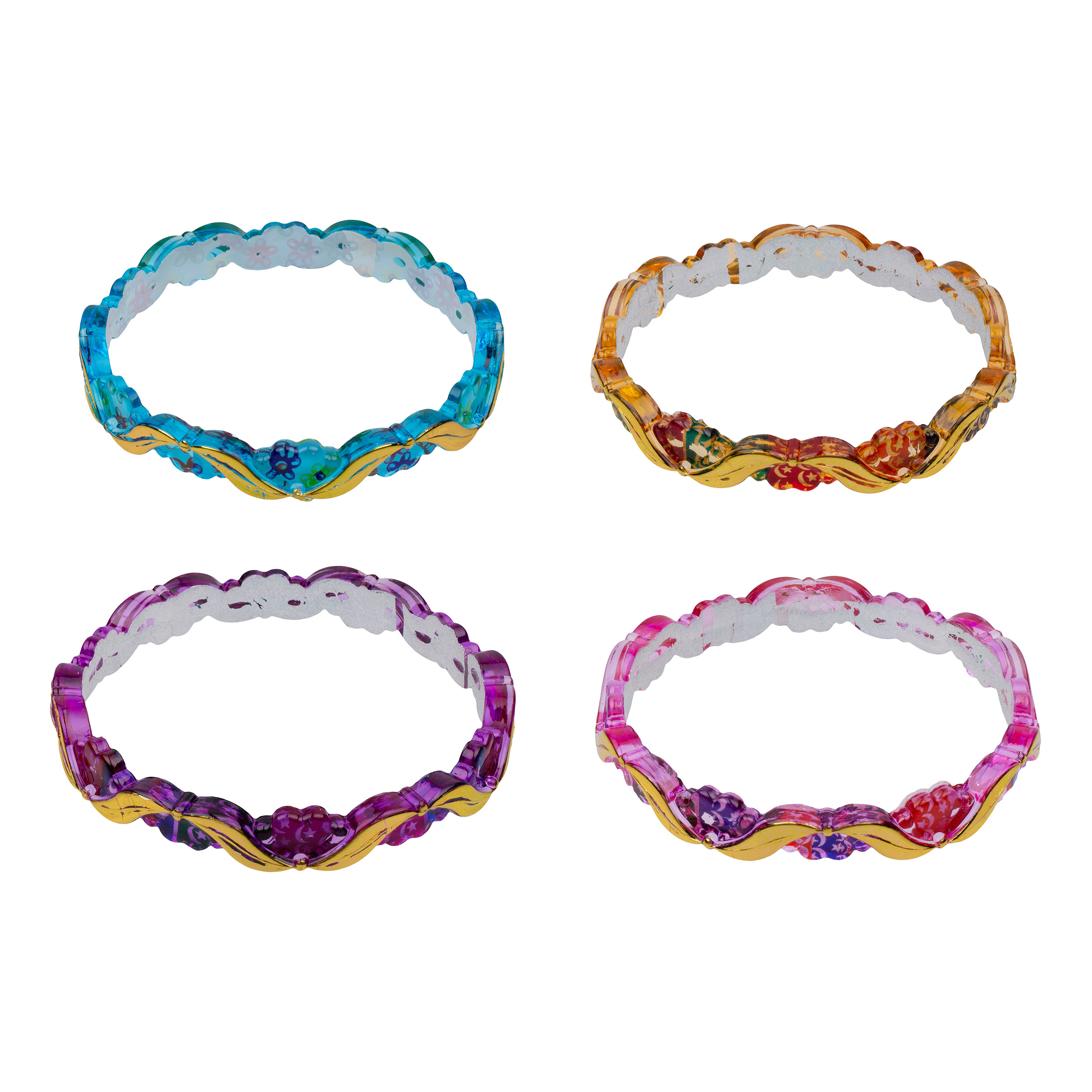 النگو دخترانه مدل شکوفه کد 4.5 مجموعه 4 عددی