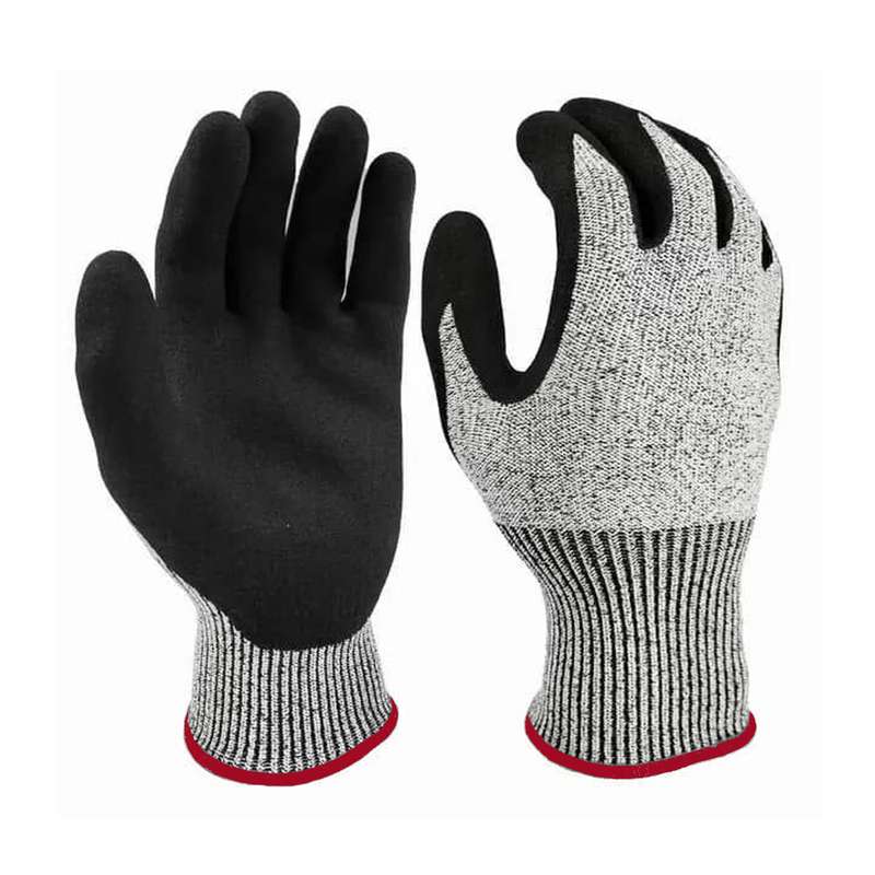 دستکش ایمنی مدل کف لاتکس