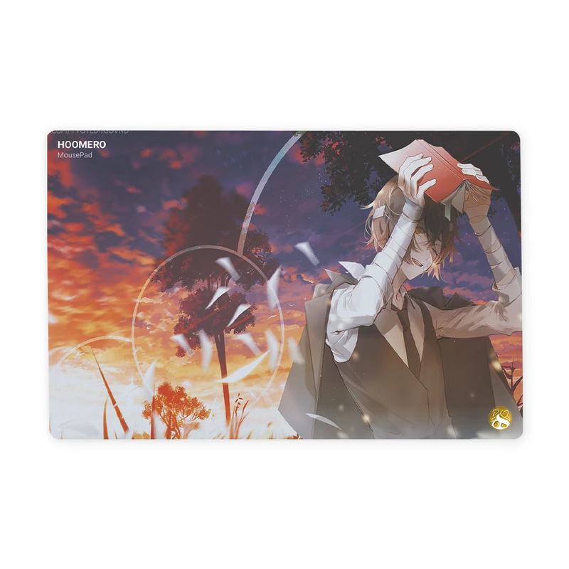 ماوس پد هومرو مدل ML069-SIZE2437 طرح انیمه سگ‌های ولگرد بانگو