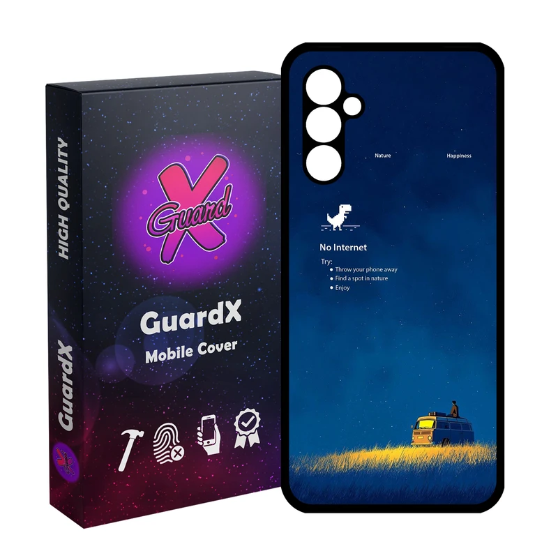 کاور گارد ایکس طرح No Internet مدل 10945 مناسب برای گوشی موبایل سامسونگ Galaxy A24/A24 4G/M34 5G