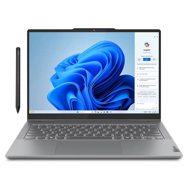 لپ تاپ 14 اینچی لنوو مدل IdeaPad 5 2-in-1 14IRH9-i5 13420H-16GB LPDDR5-512GB SSD-IPS-Touch به همراه قلم