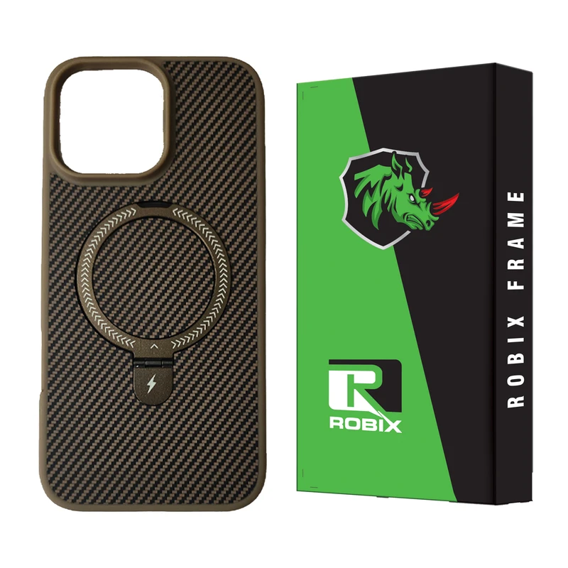 کاور روبیکس مدل CARBOON مناسب برای گوشی موبایل اپل iPhone 13 / 14