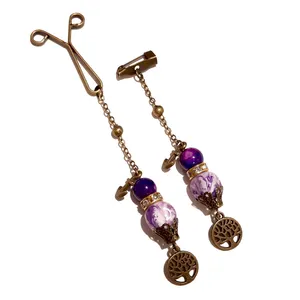 ست گیره روسری و سنجاق سینه زنانه مدل PM98