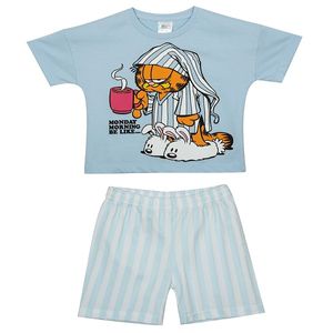 ست تی شرت و شلوارک بچگانه جی بی جو مدل Garfield کد 3089