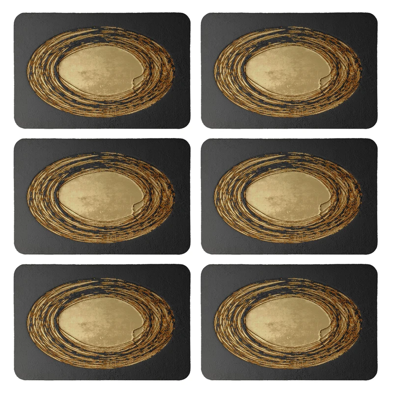 زیربشقابی طرح کلاسیک کد 8853 بسته 6 عددی 