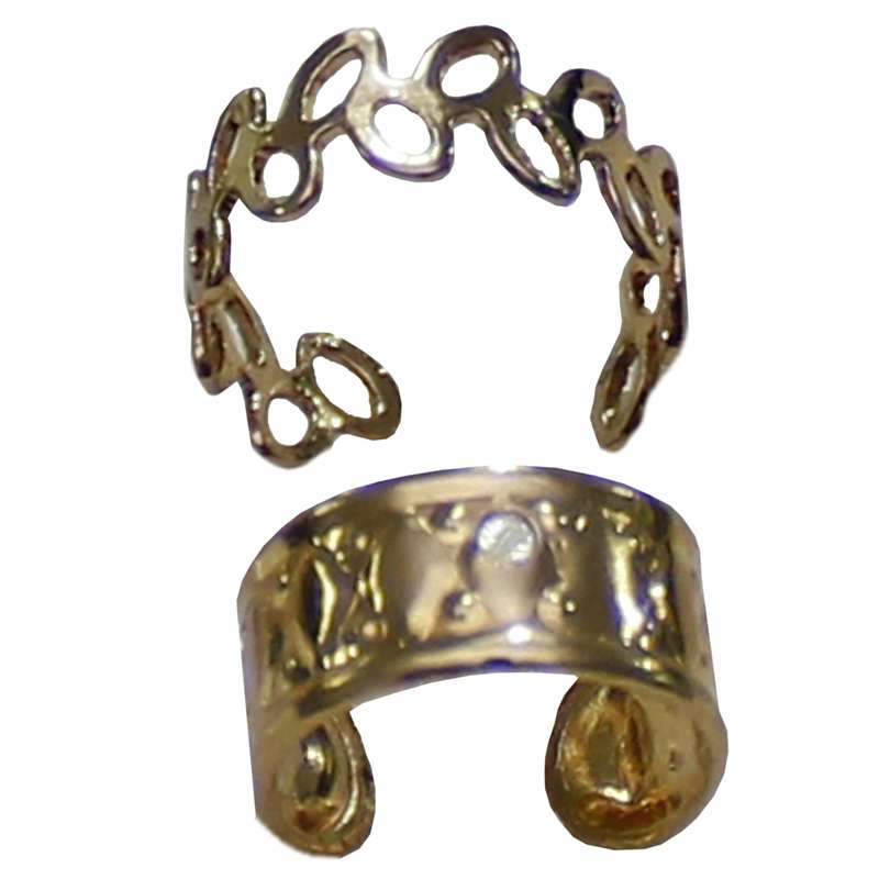 بند انگشتی زنانه کد RKH_1283 مجموعه 2 عددی