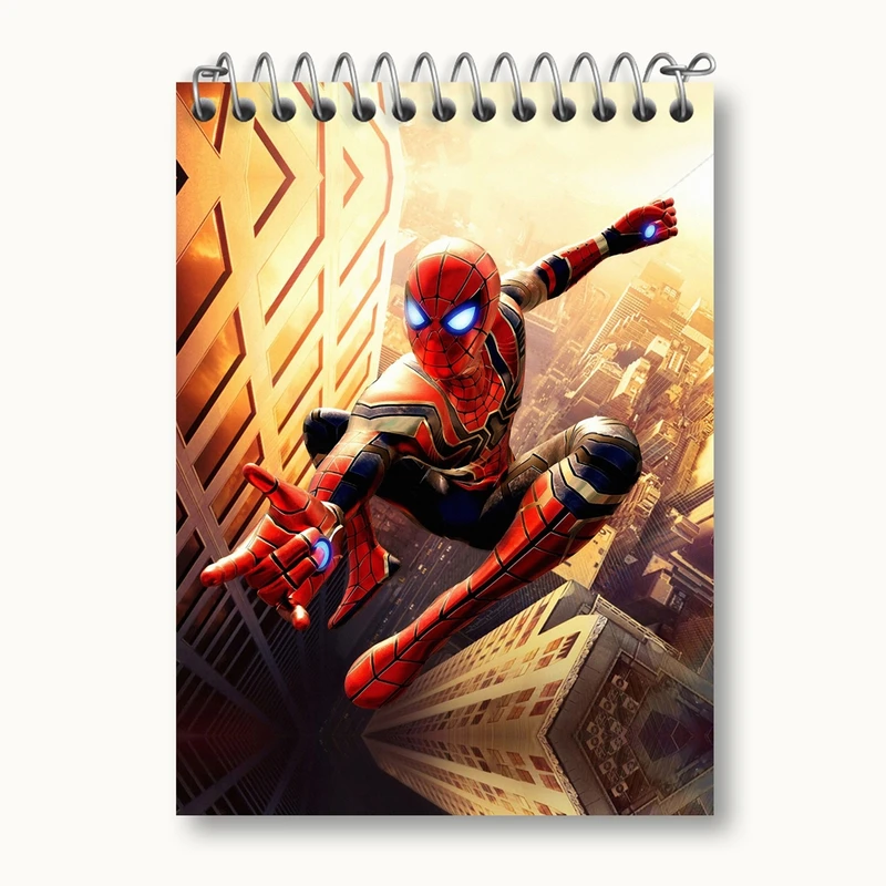 دفتر یادداشت 50 برگ خندالو مدل مرد عنکبوتی Spider Man کد 13164