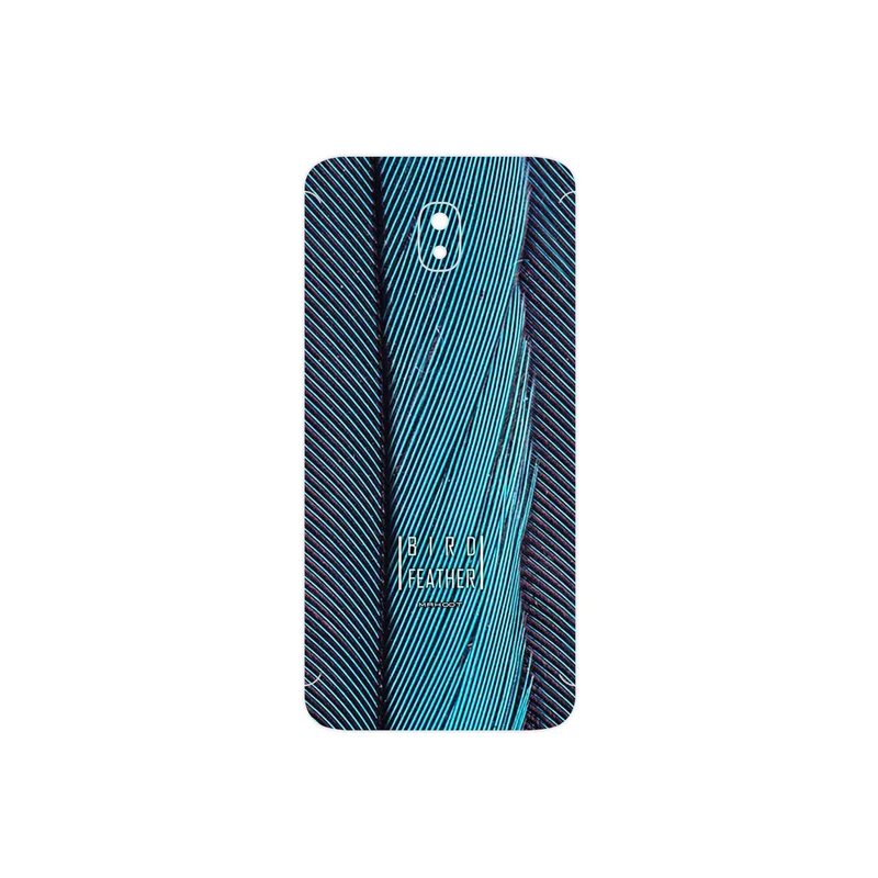 برچسب پوششی ماهوت مدل Turquoise feathers مناسب برای گوشی موبایل سامسونگ Galaxy J5 Pro
