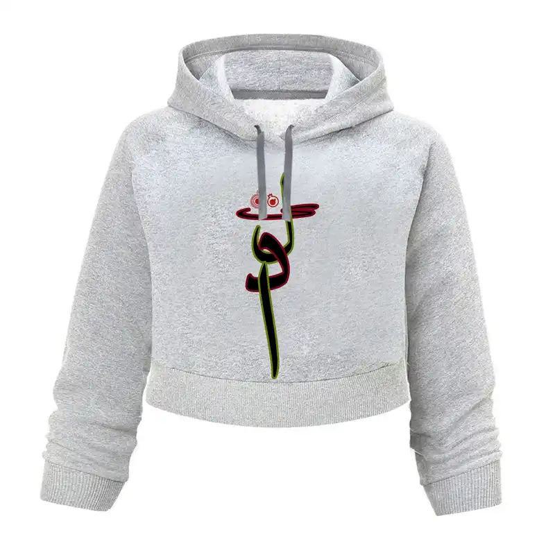 هودی کراپ زنانه مدل یلدا کد K454 T