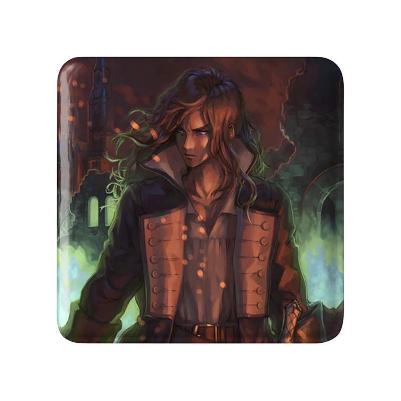 مگنت خندالو طرح بازی کسلوانیا (Castlevania) مدل مربعی کد 35409