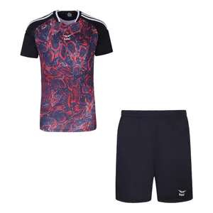 ست تی‌شرت آستین کوتاه و شلوارک ورزشی مردانه مدل J117