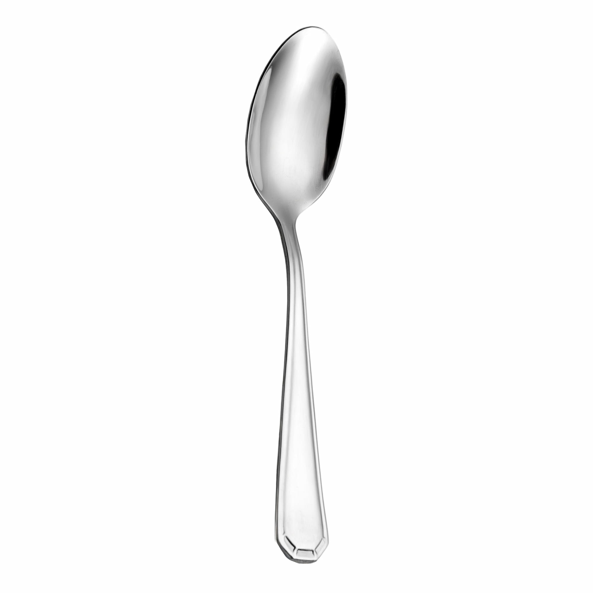 قاشق چای خوری ناب استیل مدل وینا بسته 6 عددی