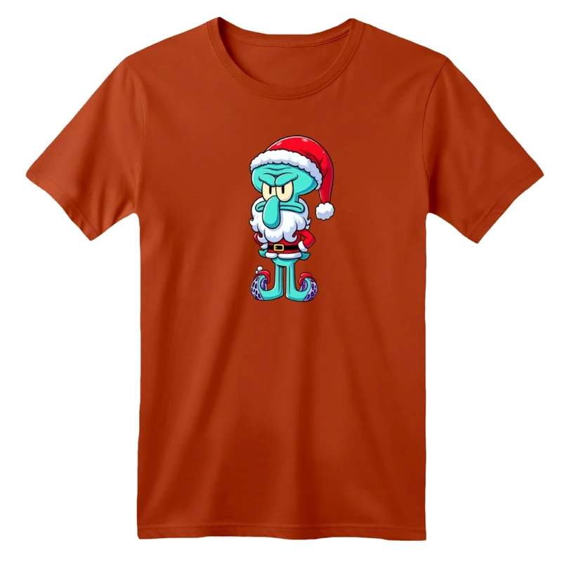 تی شرت آستین کوتاه بچگانه مدل کریسمسی کد 04  