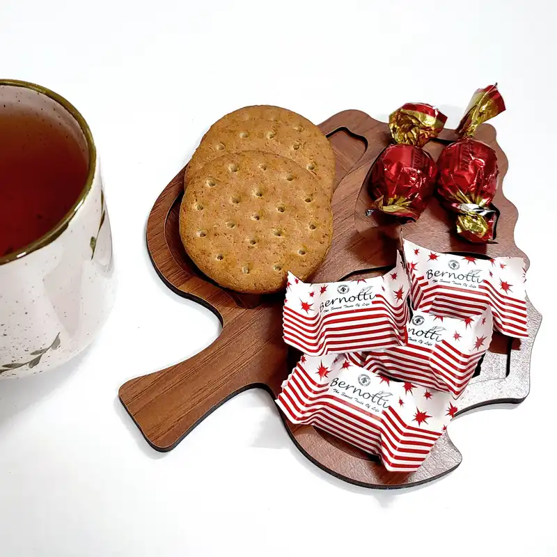 سینی سرو مدل برگ کد 001