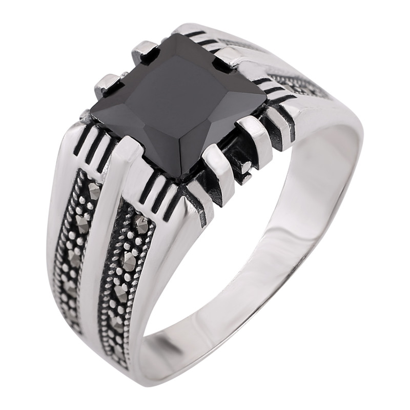 انگشتر نقره مردانه کد R3197